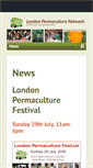 Mobile Screenshot of londonpermaculture.com